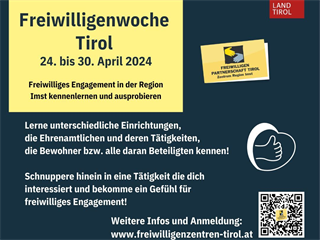 Freiwilligenwoche Tirol
